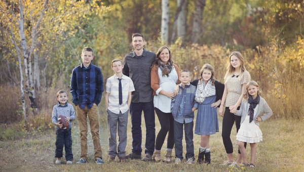 family photo session montana
