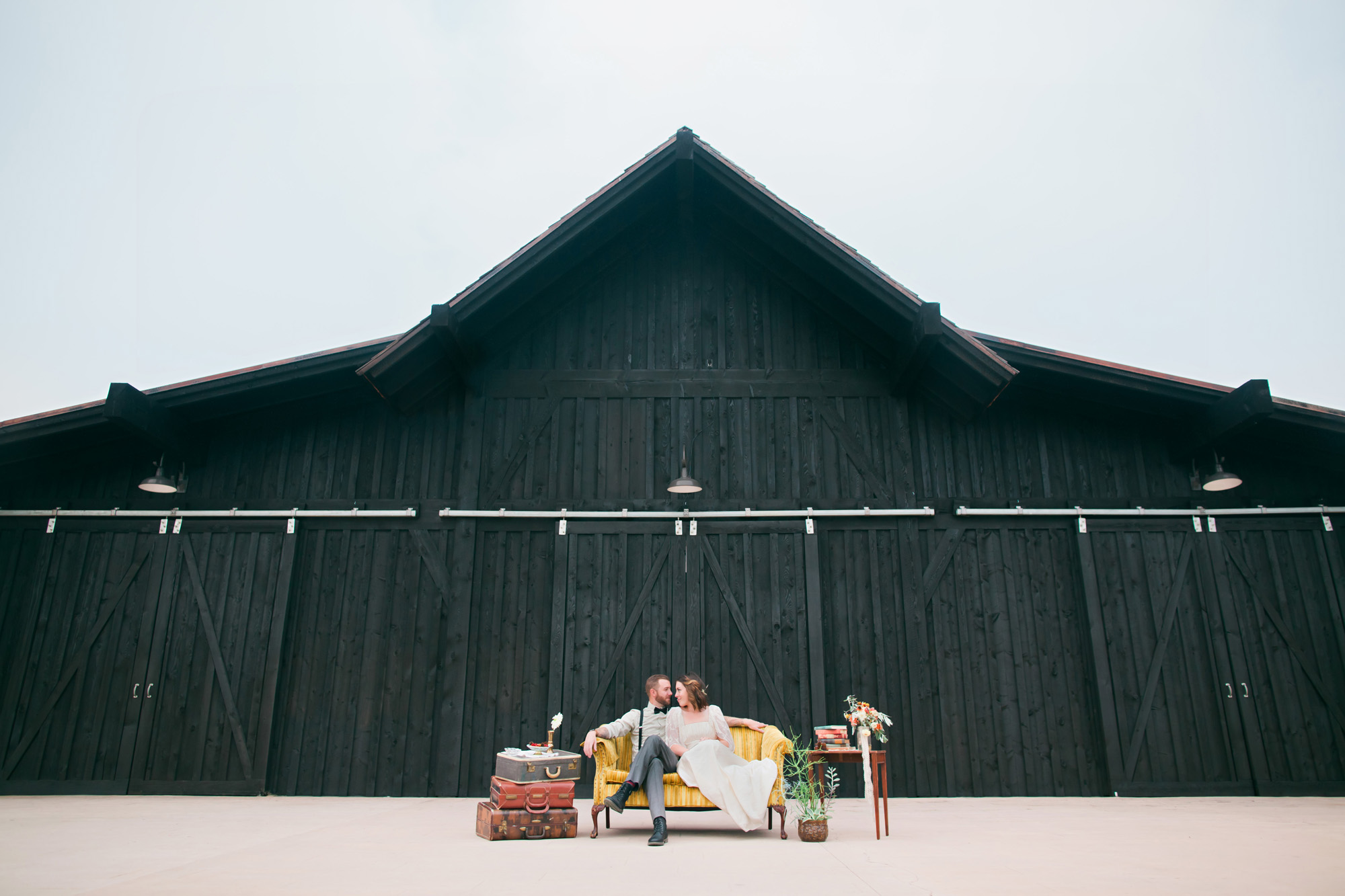 The Barn at the Ranch Club | Stylized Wedding