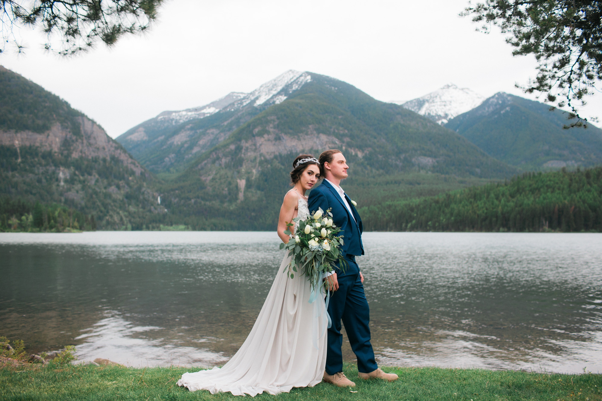 Holland Lake Lodge Montana Wedding