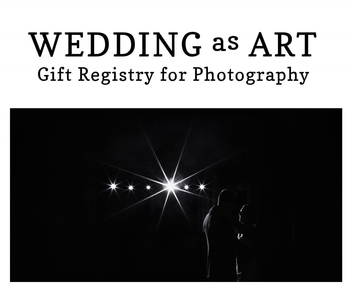 gift registry for photographers with the power of crowdfunding