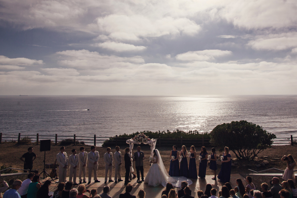 Destination wedding photographer southern california weddings rancho palos verdes beach wedding