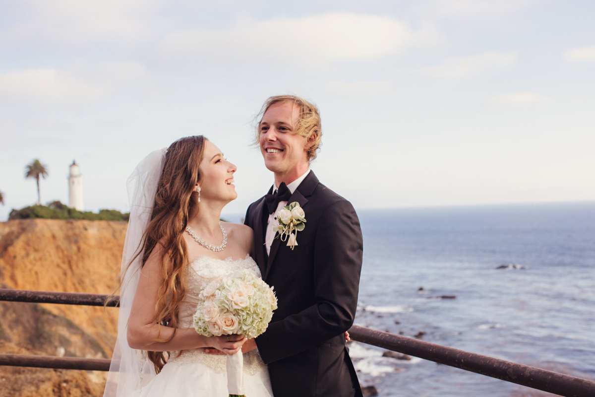 Destination wedding photographer southern california weddings rancho palos verdes beach wedding