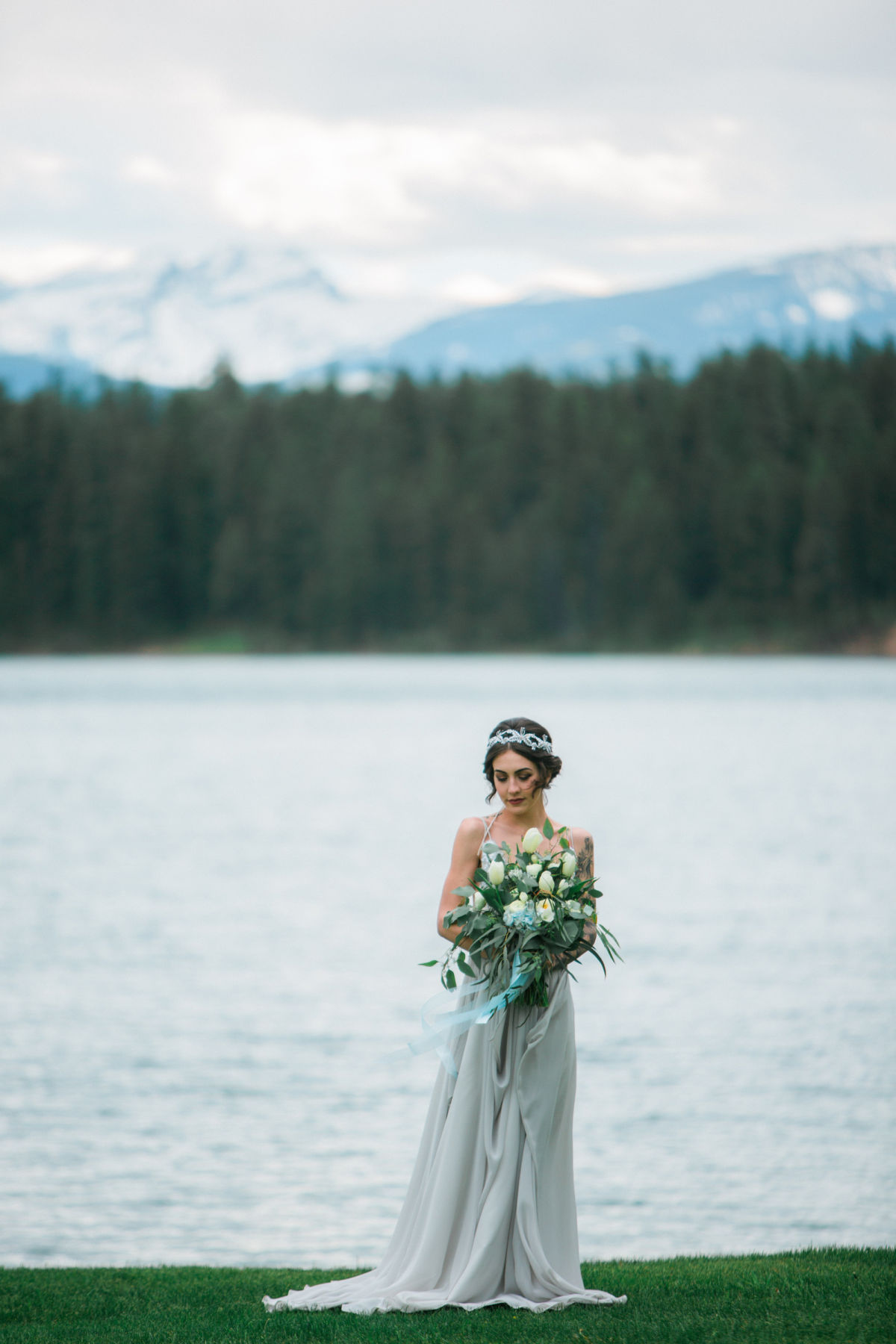 Holland Lake Lodge Montana Wedding